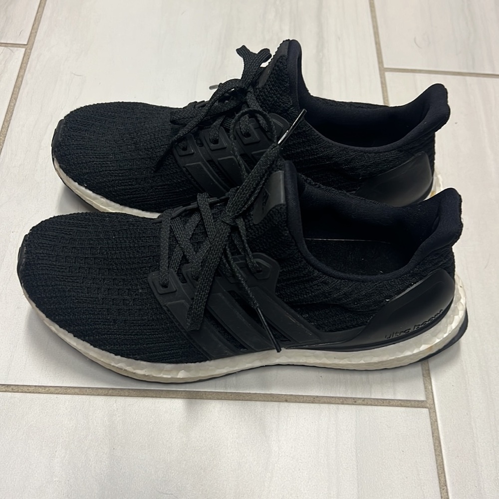 Black adidas ultra boost